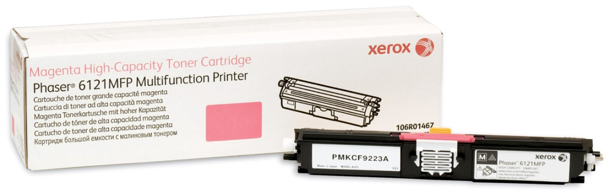 Xerox 106R01467 lasertoner, rød, 2600s