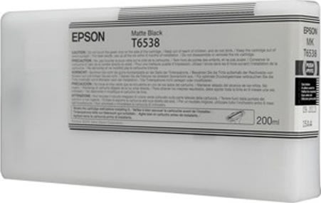 Epson nr.T6538/C13T653800 blækpatron, mat sort, 20