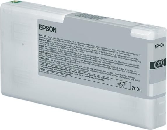 Epson nr.T6537/C13T653700 blækpatron, lys sort, 20