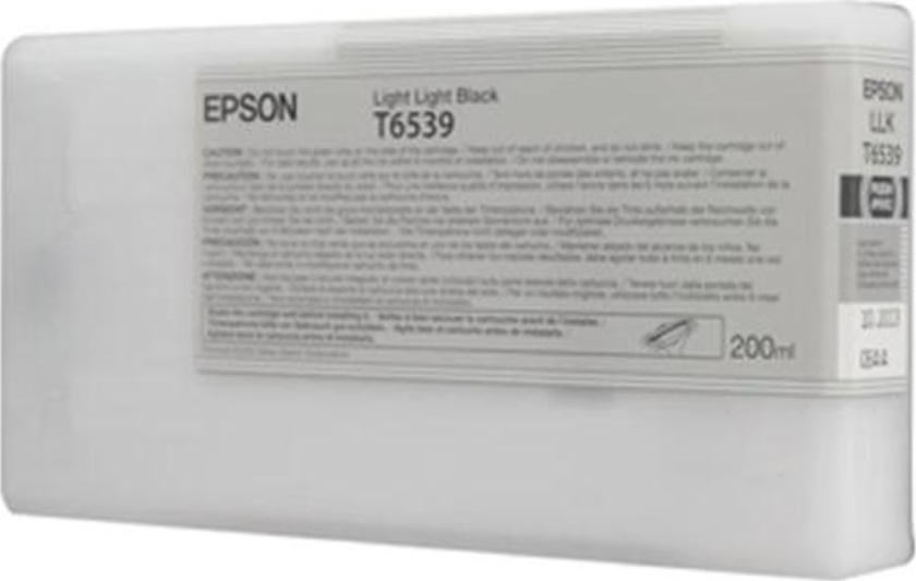Epson nr.T6539/C13T653900 blækpatron, lysgrå