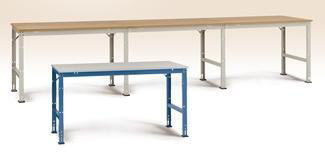 Manuflex prof arb.bord,175x70,Multiplex,Grå,Tilbyg