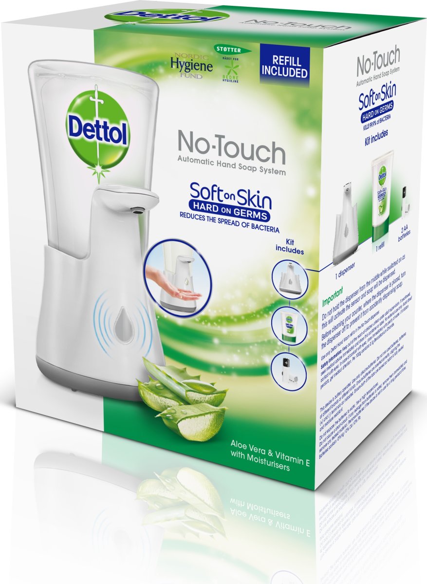 Dettol No-Touch Sæbedispenser | Hvid