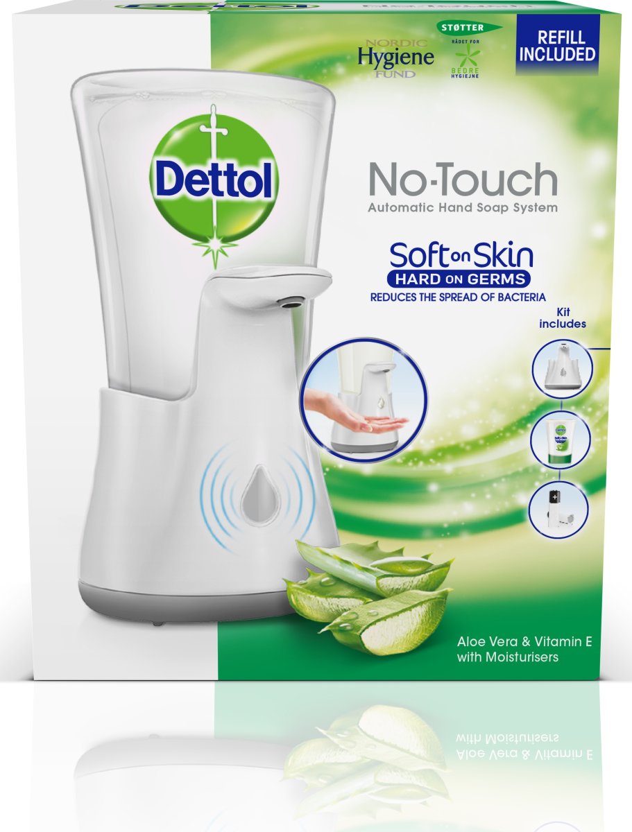 Dettol No-Touch Sæbedispenser | Hvid