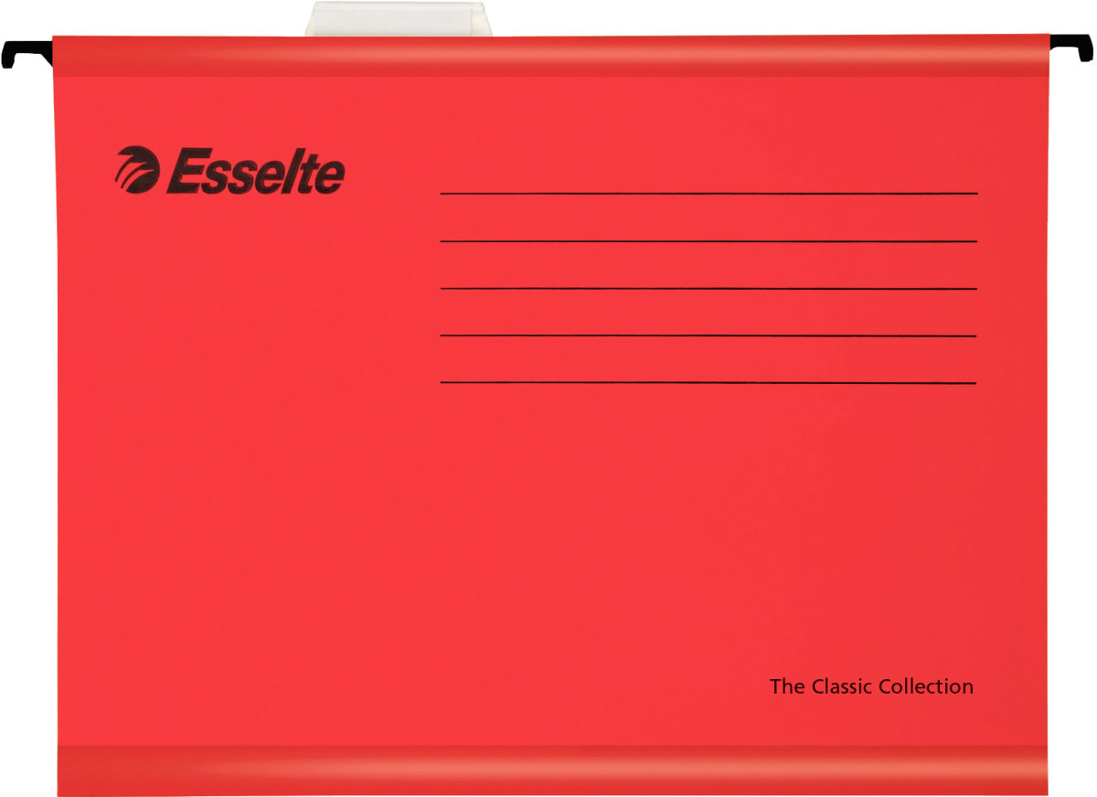 Esselte Classic Hængemappe | A4 | Rød