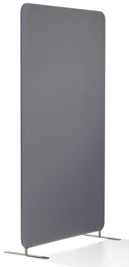 Abstracta softline skærmvæg grå B100xH150 cm