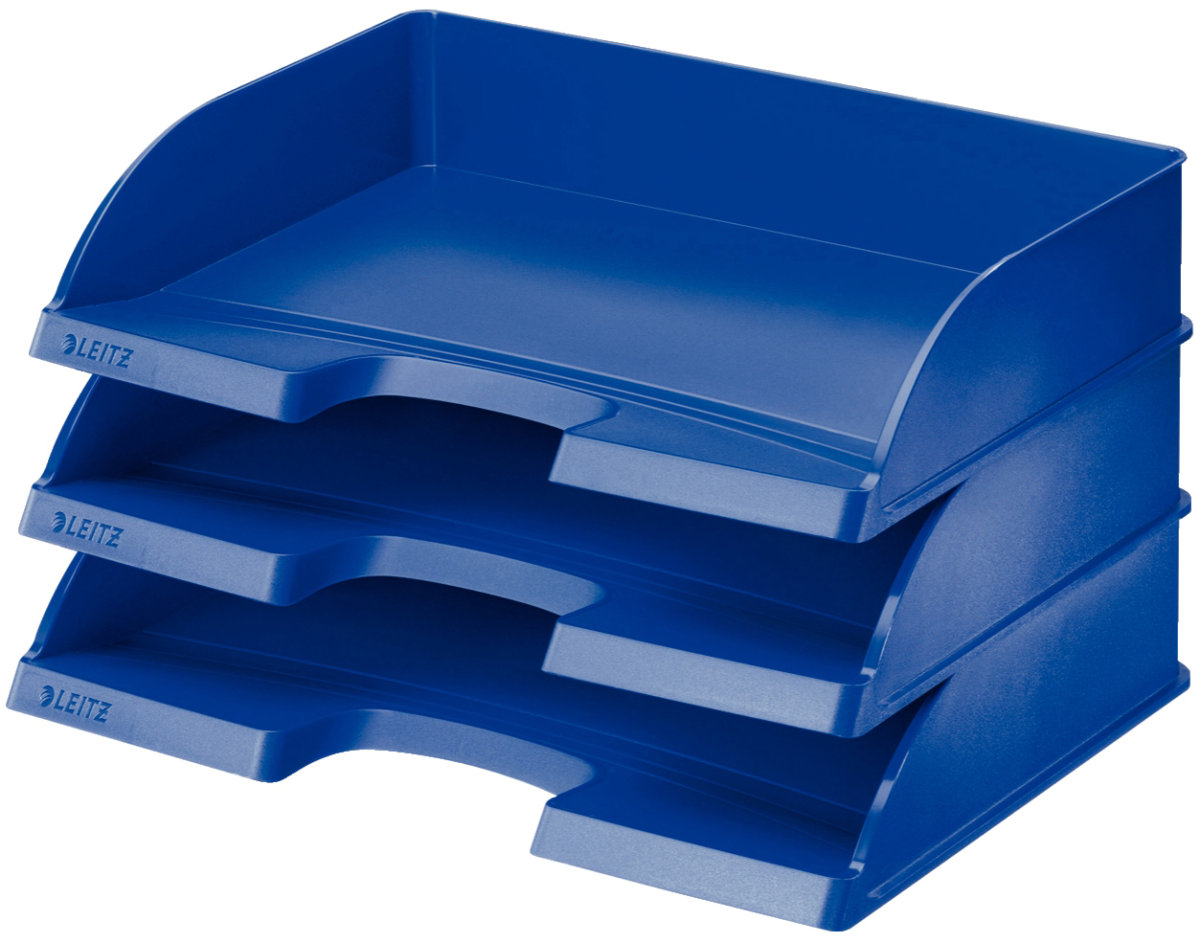 Leitz Plus Brevbakke | Jumbo | Tværf. | Sort