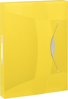Esselte Vivida arkivæske, 40mm, gul