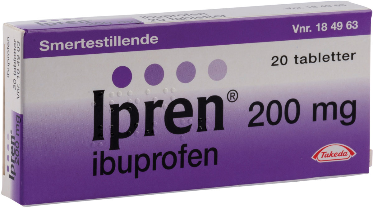 Ipren Tabletter, 200 mg, 20 stk.