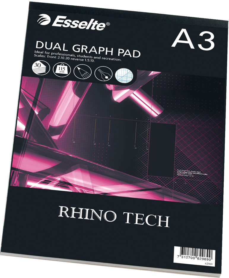 Esselte Rhino Millimeterpapir | A3 | 30 ark
