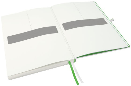 Leitz Complete notesbog A4, linjeret, hvid