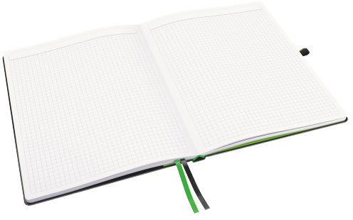 Leitz Complete Notesbog | B5 | Kvadreret | Sort