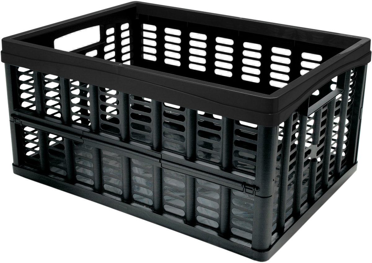 Plast Team, Basic foldekasse, 48x38x24 cm, Sort