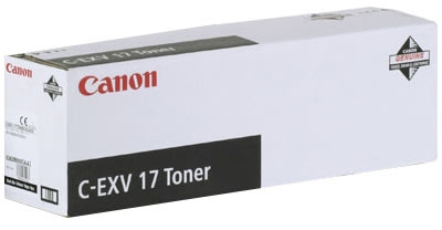 Canon C-EXV 17 lasertoner, gul, 30000s
