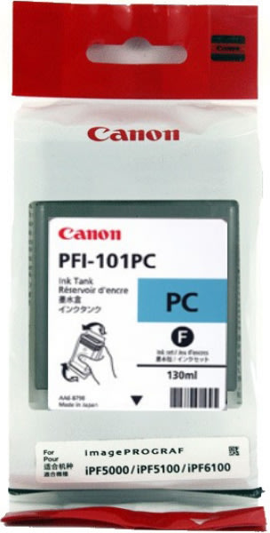 Canon PFI-101PC blækpatron, fotoblå, 130ml