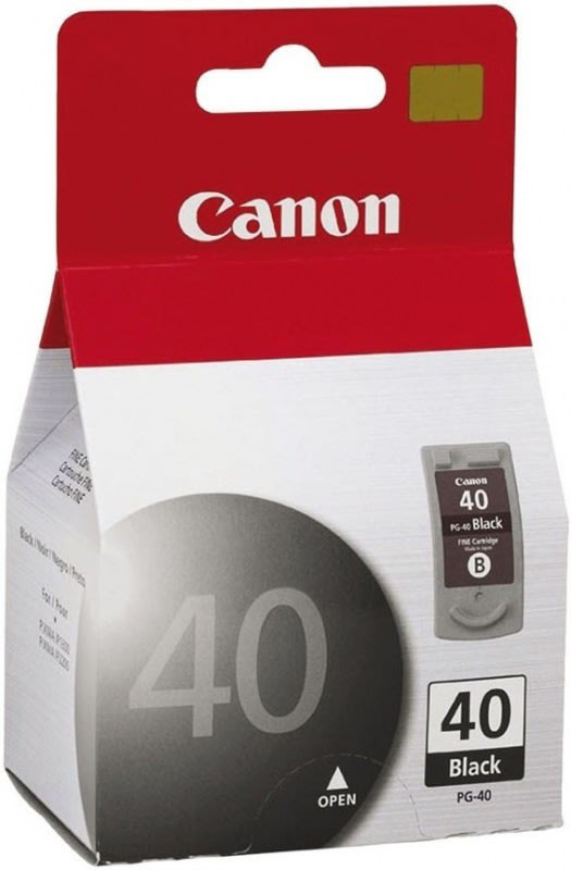 Canon PG-40 blækpatron, sort, blister 195s