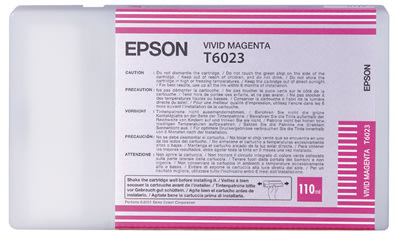 Epson C13T602300 blækpatron, rød, 110ml