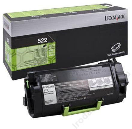 Lexmark 52D2H0E lasertoner, sort, 25000s