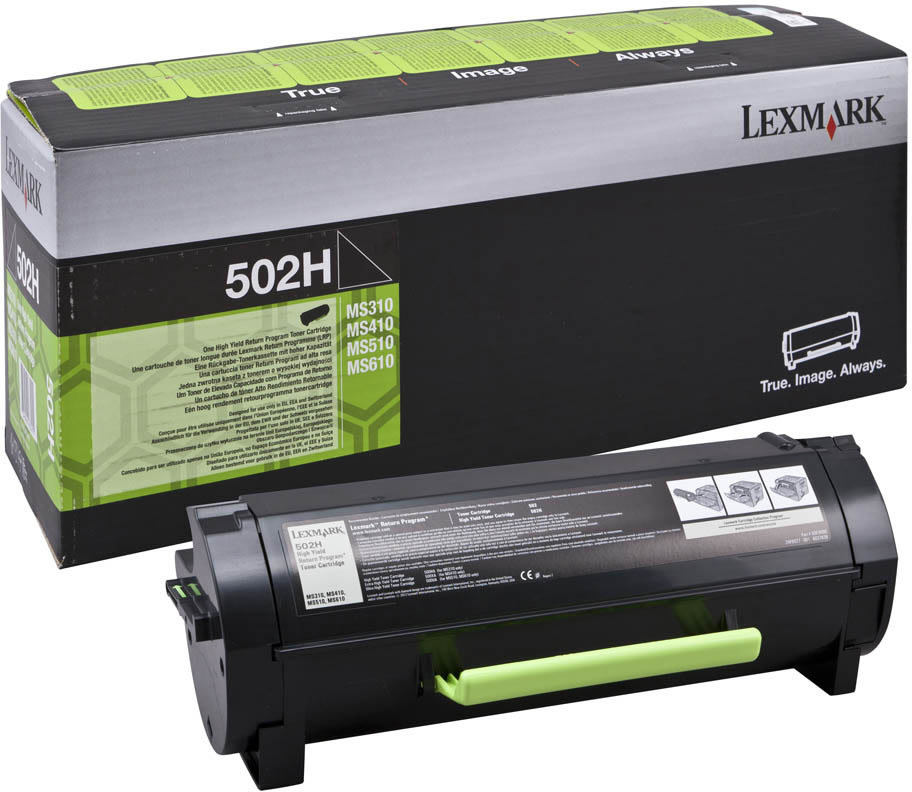 Lexmark 60F2X00 HC lasertoner, sort, 20000s