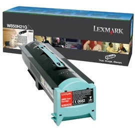 Lexmark W850H21G lasertoner, sort, 35000s