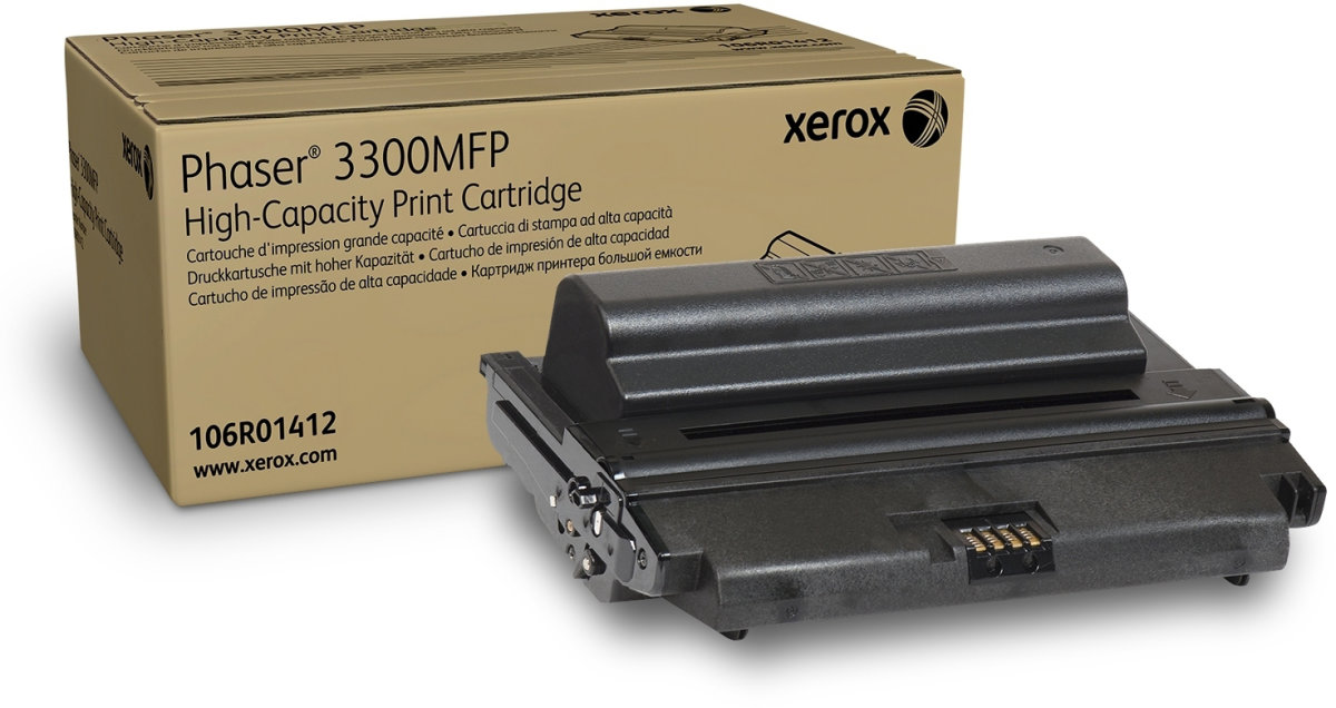 Xerox 106R01412 lasertoner, sort, 8000s