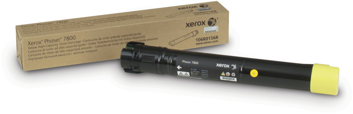 Xerox 106R01568 lasertoner, gul, 17200s
