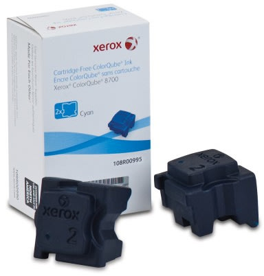 Xerox 108R00995 blækpatron, blå, 2x 4200s
