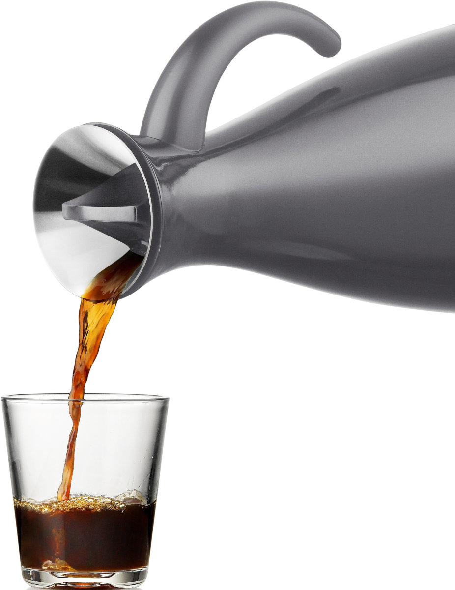 Eva Solo Termokande, sort 1 L