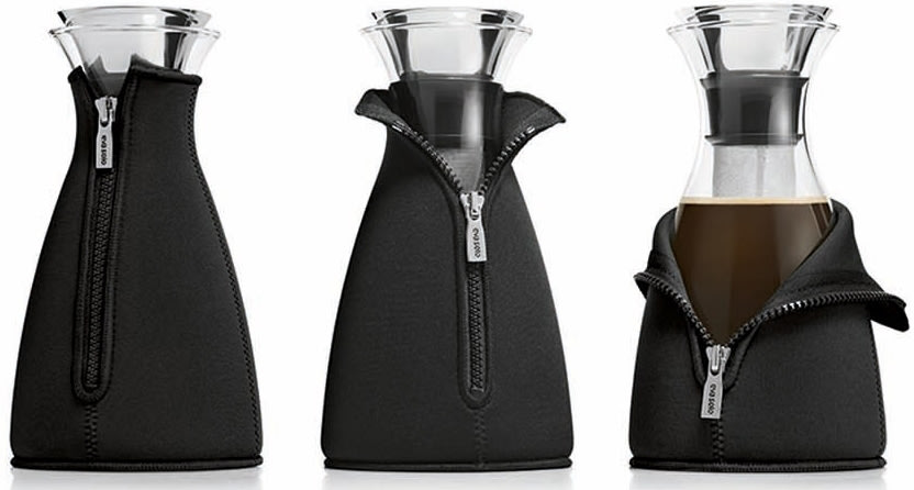 Eva Solo CafeSolo kaffebrygger m. neopren, sort 1L