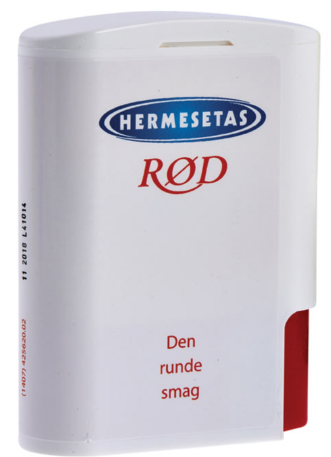 Hermesetas Rød, 650 stk.