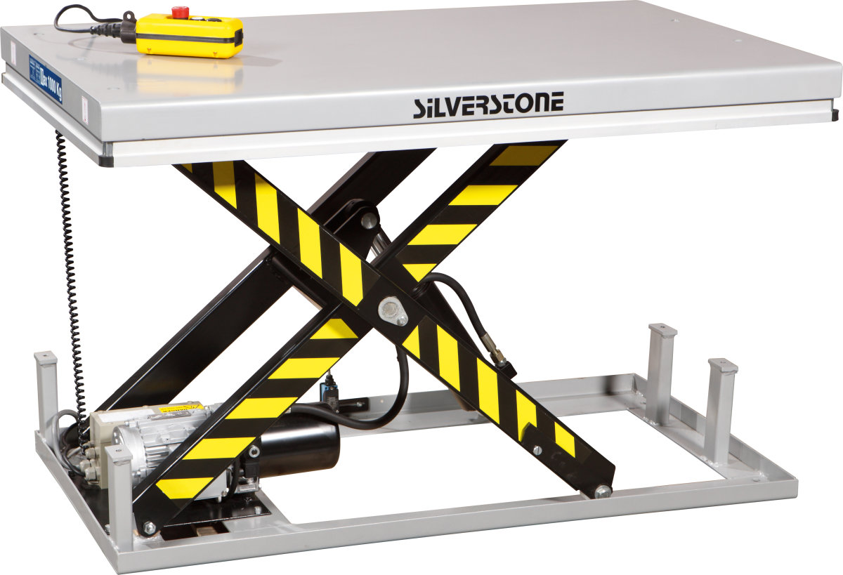 Silverstone el-løftebord, 1000 kg, 240-1300 mm