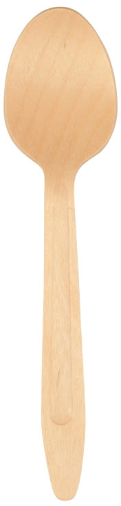 Engangsspiseske, Birketræ, 16 cm