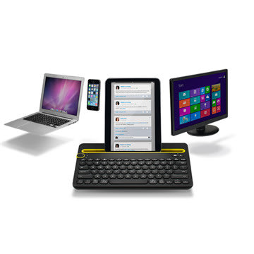 Logitech K480 BT Multi-Device keyboard, sort