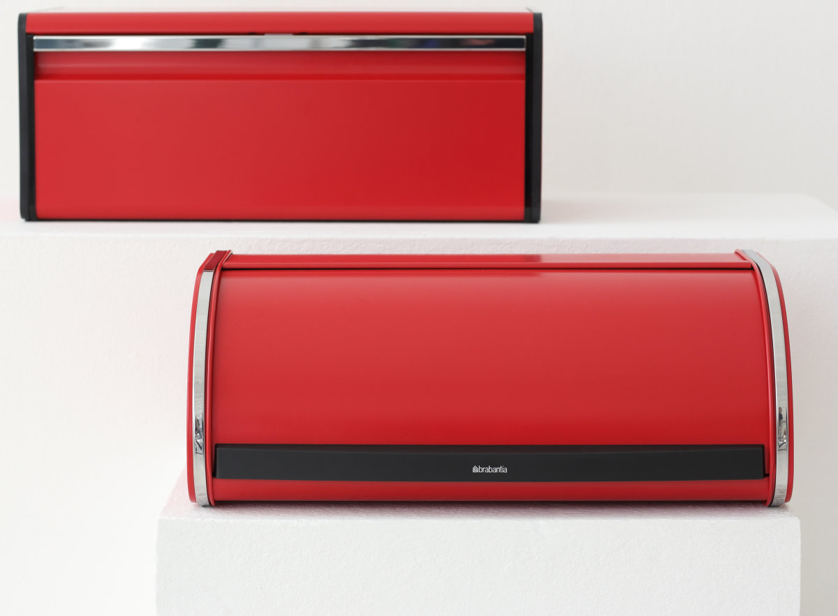 Brabantia Roll Top | Brødkasse | Rød