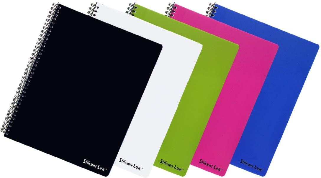 Bantex Strong-Line Kollegieblok | A4+ | L | Blå