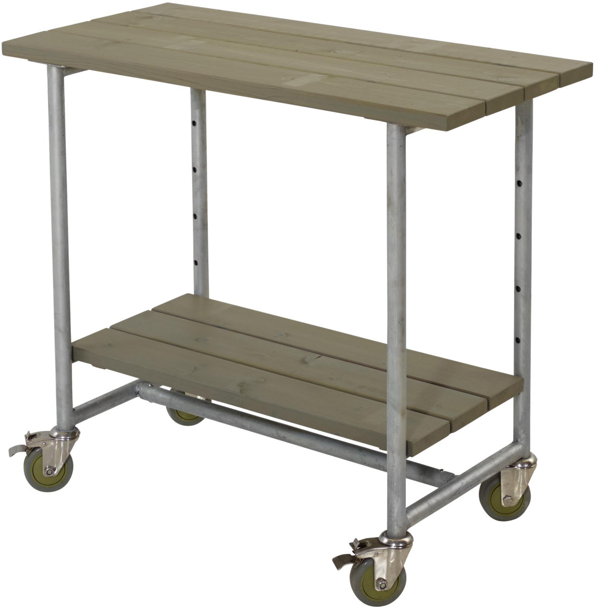 Plus Urban Grillbord m/1 hylde, Gråbrun