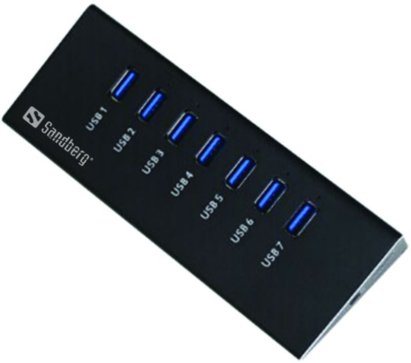 Sandberg USB 3.0 Hub 7 ports