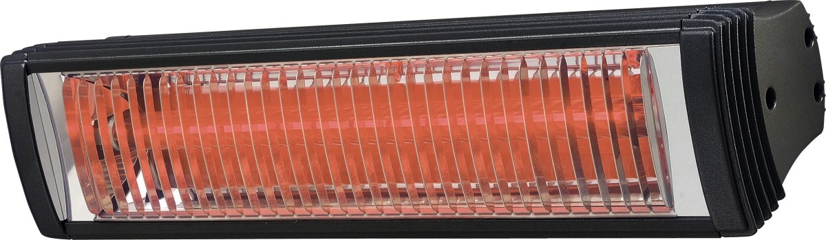 Rio terrassevarmer 1,5 kW, L:39 cm, Sort