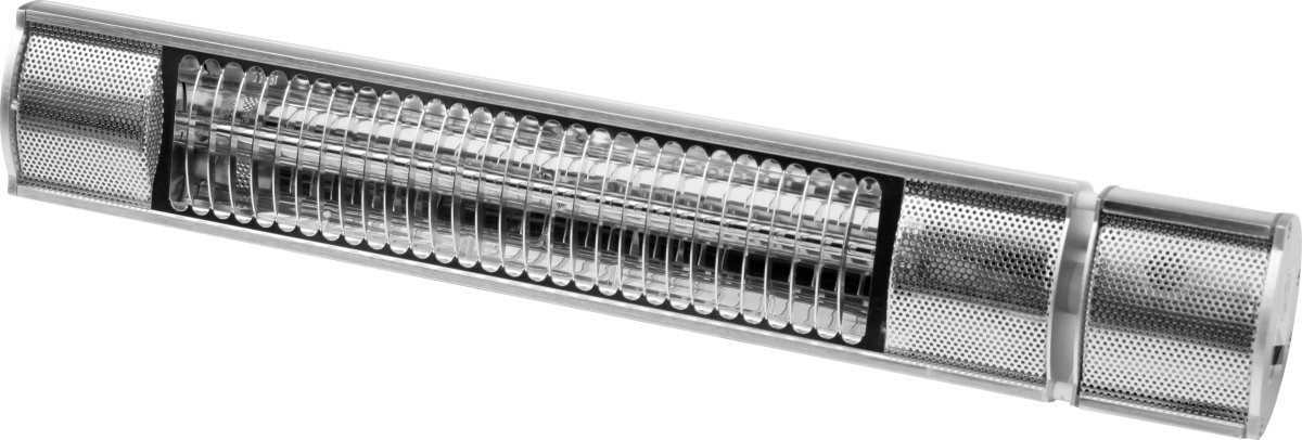 Heatcare Sigma terrassevarmer 2 kW, L:63 cm, sølv
