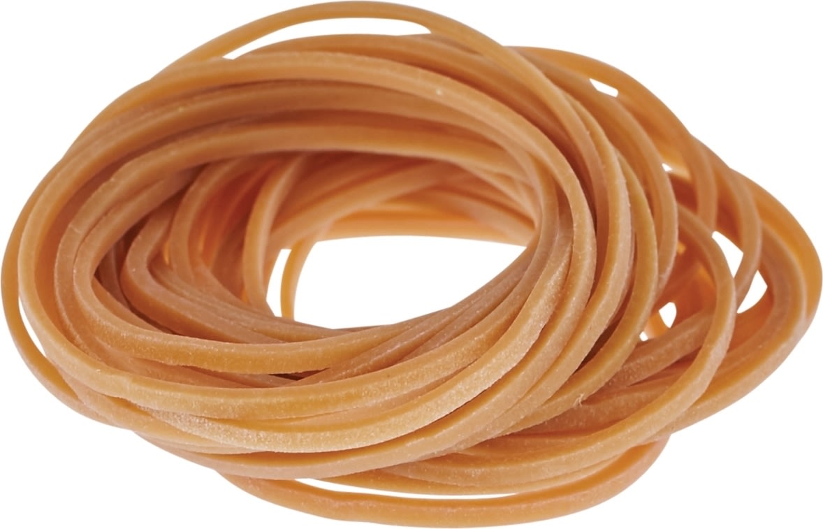 Elastikker | Brun | 60x1,7 mm | 500 g
