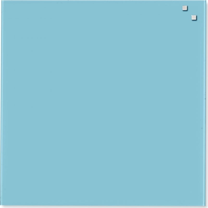 NAGA Glassboard magnet. glastavle 45x45 cm, turkis