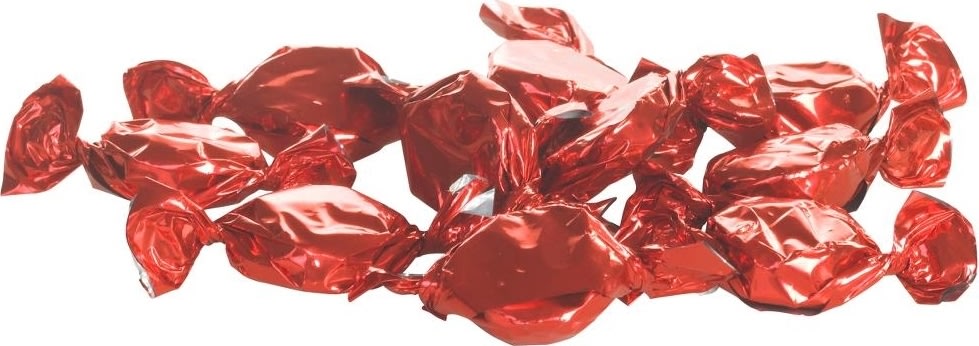 Flødekarameller med chokolade i midten, 1 kg