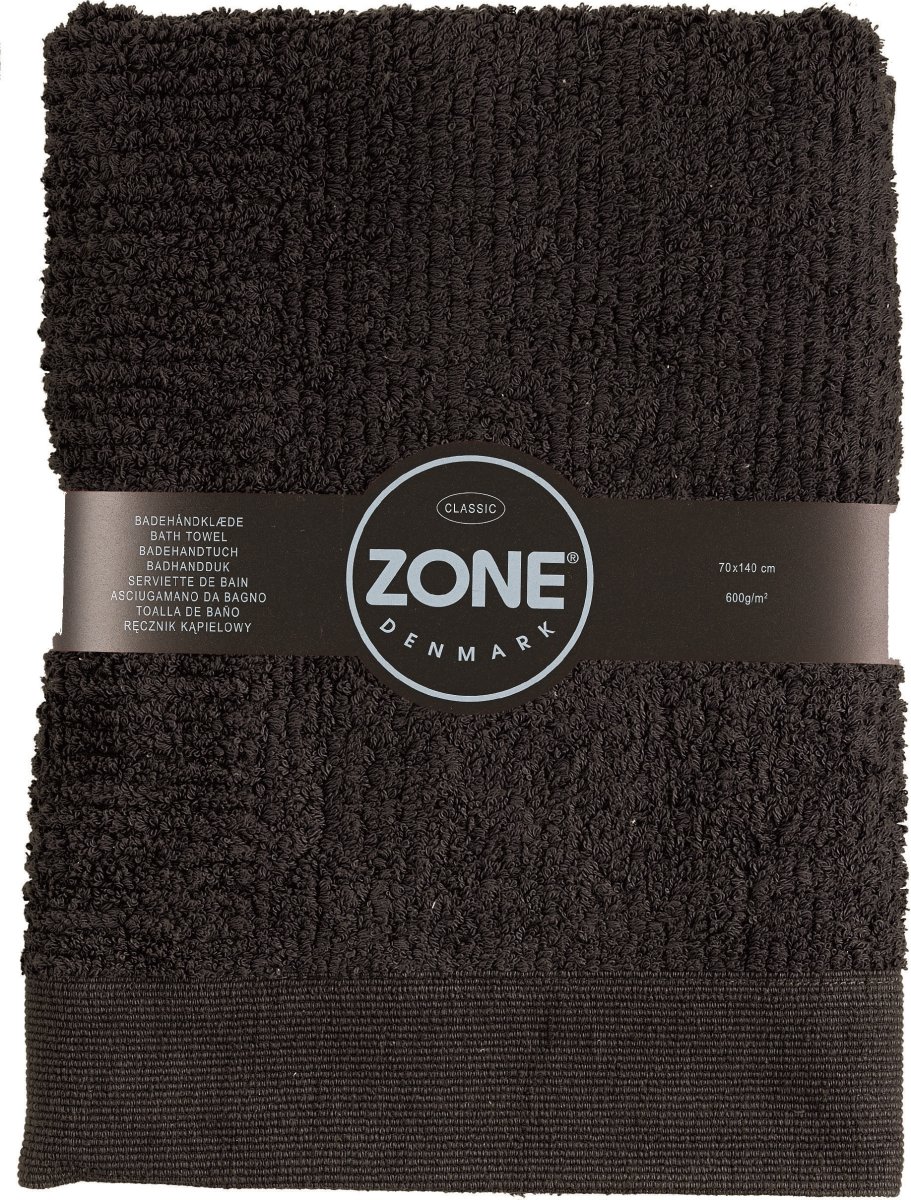 Zone Classic håndklæde 70x140cm, sort