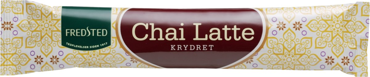 Fredsted Chai Latte krydret instant te, 8 sticks