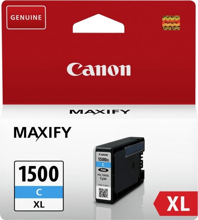 Canon PGI-1500XL, cyan, 935s.