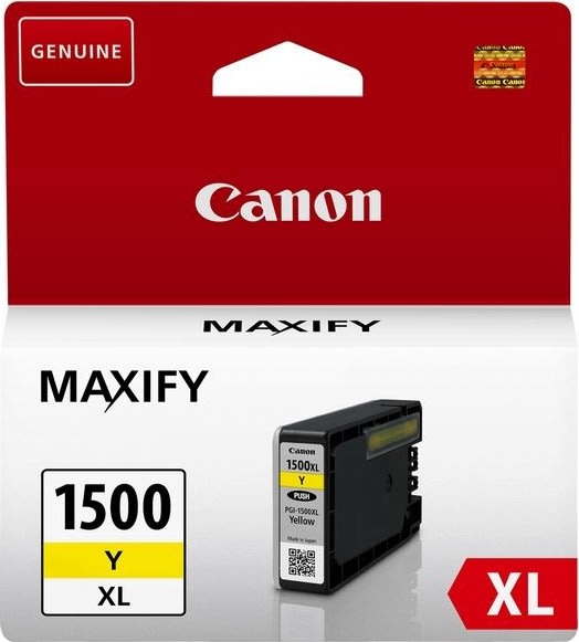 Canon PGI-1500XL blækpatron, gul, 935s.