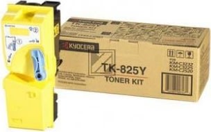 Kyocera TK-825Y lasertoner, gul, 4000s