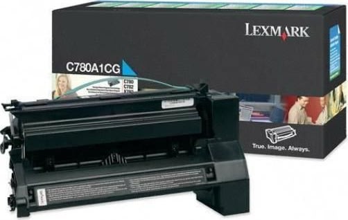 Lexmark C780A1CG lasertoner, blå, 6000s