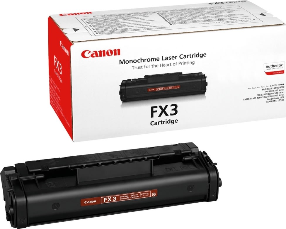 Canon FX-3/1557A003AA lasertoner, sort, 5000s