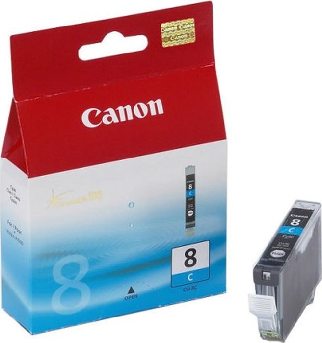 Canon CLI-8C blækpatron, blå, 420s