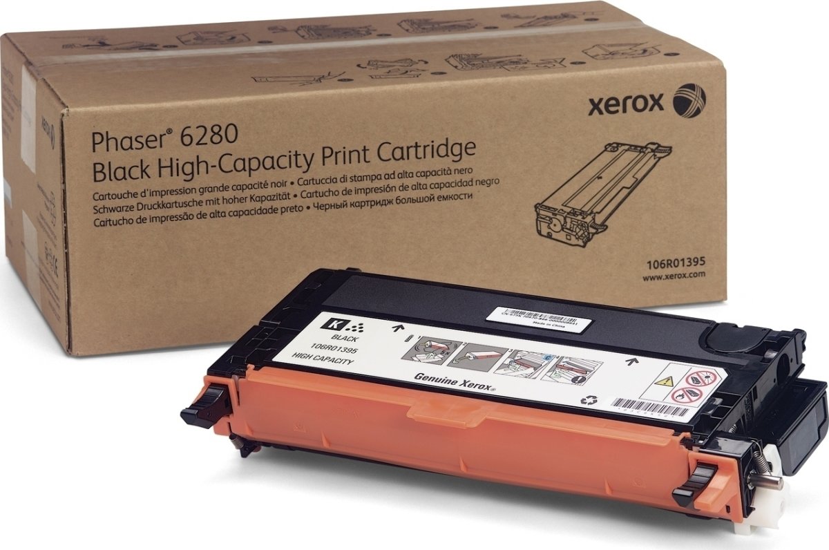 Xerox 106R01395 lasertoner, sort, 7000s